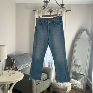 The Hustler Ankle Fray by MOTHER in Au Revoir. Size 34